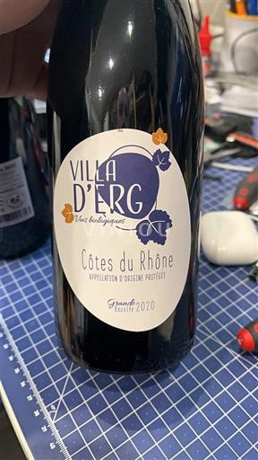 Rhônetal Côtes du Rhône Villa Erg Grande Récolte 2020