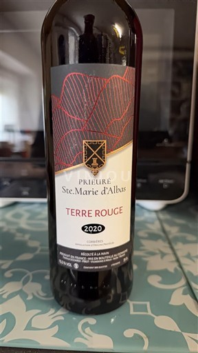Languedoc Corbières Prieuré Ste. Marie Albas Terre Rouge 2020
