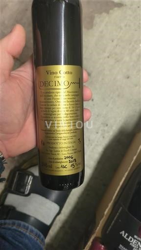 Toscana Vin Santo Decimo Vino Cotto 2006