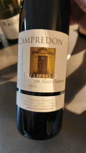 Linguadoca Alain Chabanon Campredon 2022