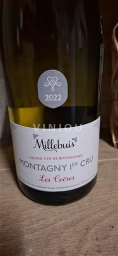 Burgundy Unspecified Premier Cru Millebuis Les Coères 2022