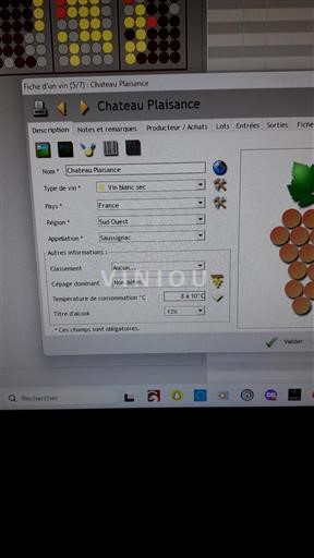 Tây Nam Côtes de Gascogne Château Plaisance 2005