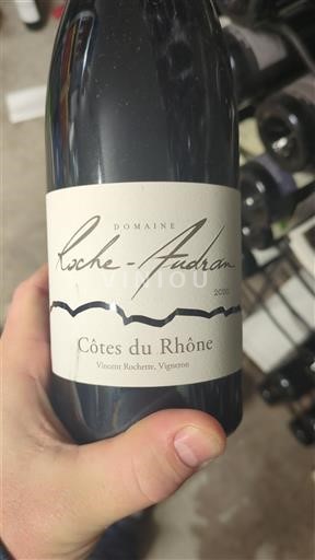 Rhônen laakso Côtes-du-rhône Domaine Roche-Audran 2020