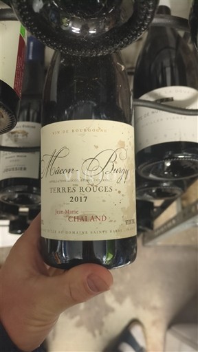 Burgundsko Mâcon a mâconské vesnice Jean-Marie Chaland Terres Rouges 2017