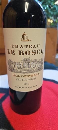 Bordeaux Saint-Estèphe Cru Bourgeois Château Le Bosco 2016
