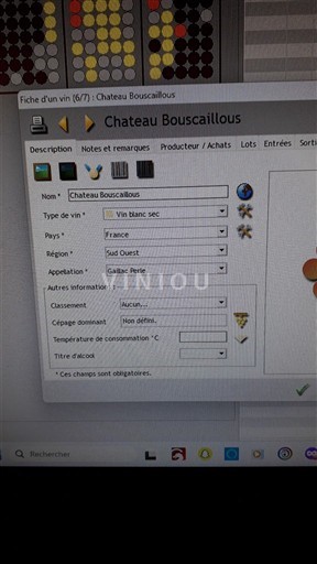Zuidwest-Frankrijk Niet gespecificeerd Château Bouscaillous 2020