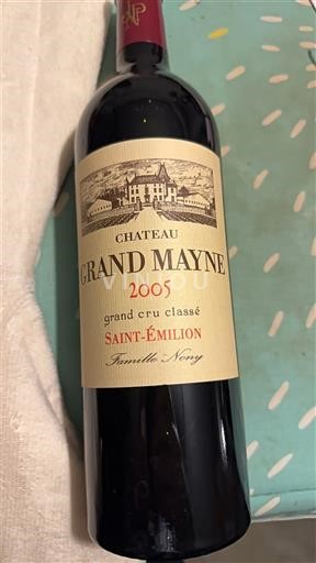 Bordeaux Saint-Émilion Grand Cru Château Grand Mayne 2005