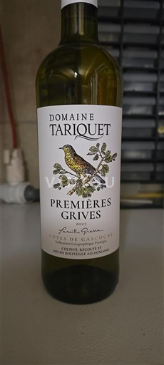 Sud-Ouest Côtes de Gascogne Domaine Tariquet Premières Grives 2021