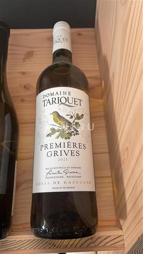 Sudoeste Côtes de Gascogne Domaine Tariquet Premières Grives 2021