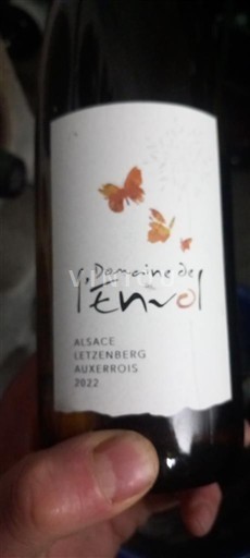 Elsass Domaine L'Envol Letzenberg Auxerrois 2022