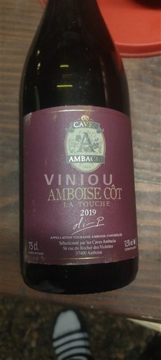 Loire-dalen Touraine-Amboise Caves Ambacia La Touche 2019