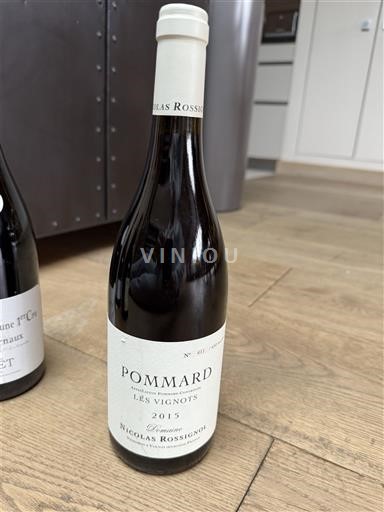 Borgogna Pommard Domaine Nicolas Rossignol Les Vignots 2015