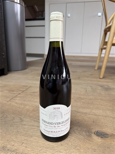 Borgogna Pernand-Vergelesses Premier Cru Domaine Rollin Père et Fils Premier Cru Ile des Vergelesses 2018