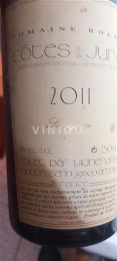 Jura Côtes-du-jura Domaine Rolet 2011