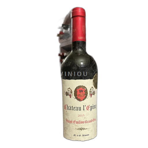 Bordeaux Saint-Émilion Grand Cru Château l'Épine 2015