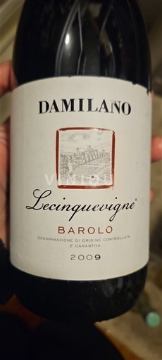 Piemonte Barolo Damilano Lecinquevigne 2009