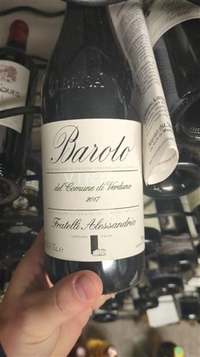 Piemonte Barolo Fratelli Alessandria del Comune di Verduno 2017