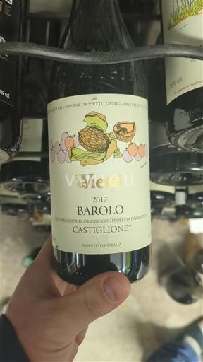 Piedmont Wines Barolo Vietti Castiglione 2017