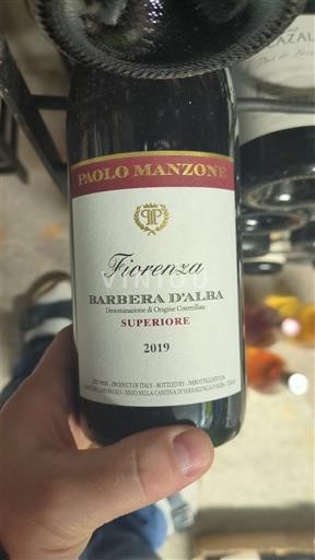 Piemonte Barbera d'Alba Paolo Manzone Fiorenza 2019