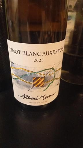 Elsass Albert Mann Pinot Blanc Auxerrois 2023