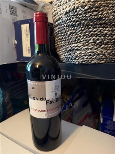 Bordeaux Puisseguin-saint-émilion Clos du Pavillon 2011