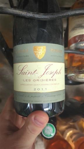 Vallée du Rhône Saint-Joseph Pierre Gonon Les Grisières 2011