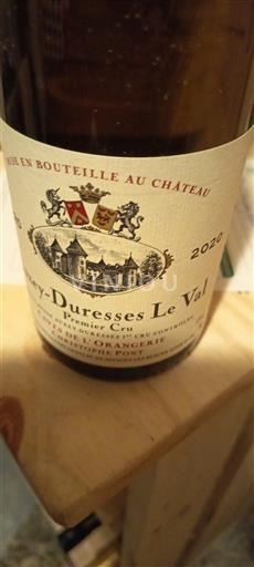 Burgundsko Auxey-Duresses Premier Cru Château Orangerie Le Val 2020