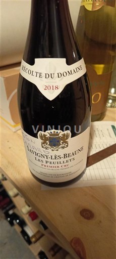 Bourgogne Savigny-lès-Beaune Premier Cru Savigny-lès-Beaune Les Peuillets 2018