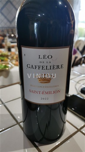 Bordeaux Saint-Émilion Léo de la Gaffelière Sélection d'Excellence 2022