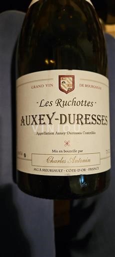Bourgogne Auxey-duresses Charles Antoinein Les Ruchottes Ikke årgangsbestemt