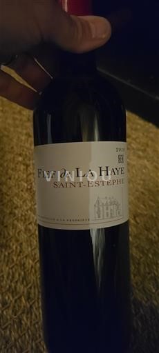 Bordeaux Saint-Estèphe Fief de La Haye 2019