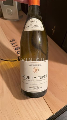 Burgundi Pouilly-fuissé Patriarche 2015