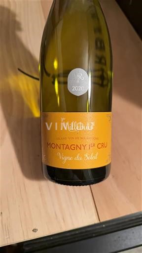 Bourgogne Ikke specificeret Premier Cru Millebuis Vigne du Soleil 2020
