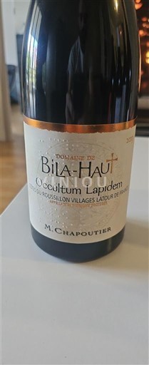 Roussillon Côtes-du-roussillon-villages Domaine Bila-Haut Occultum Lapidem 2019