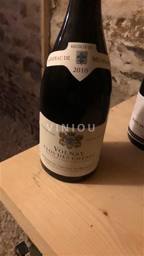 Burgundy Volnay Premier Cru Château Meursault Clos des Chênes 2010