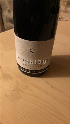 Bourgogne Nuits-saint-georges Consorts Loth Aux Allots 2022