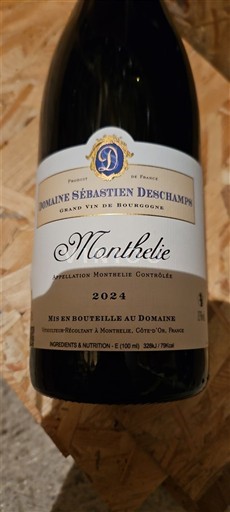 Borgoña Monthélie Domaine Sébastien Deschamps 2024