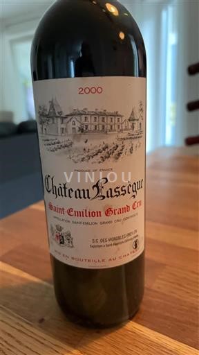 Bordeaux Saint-Émilion Grand Cru Grand Cru Château Lassègue 2000