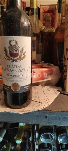 Bordeaux Château La Grave Peynet 2016