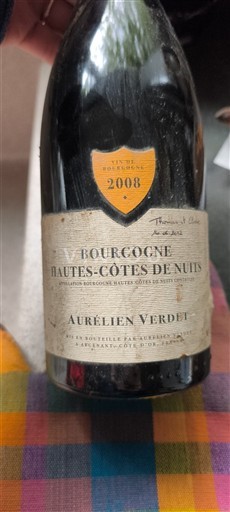 Burgundy Unspecified Aurélien Verdet 2008