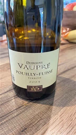 Borgogna Pouilly-fuissé Domaine Vaupré Terroir 2024