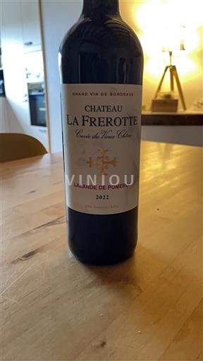 Bordeaux Lalande-de-pomerol Château La Frerotte des Vieux Chênes 2022