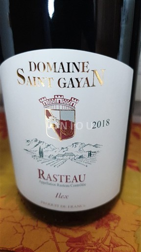 Údolí Rhôny Rasteau Domaine Saint Gayan Ilex 2018