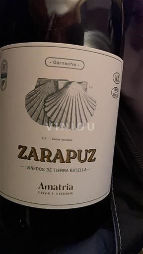 Navarre Không được chỉ định Amatria Vinos y Viñedos Zarapuz 2022