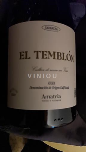 La Rioja rioja Amatria El Temblón 2023