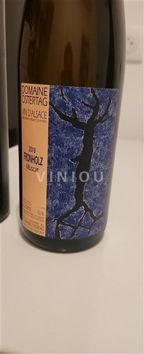 Alsace Domaine Ostertag Fronholz Muscat 2018