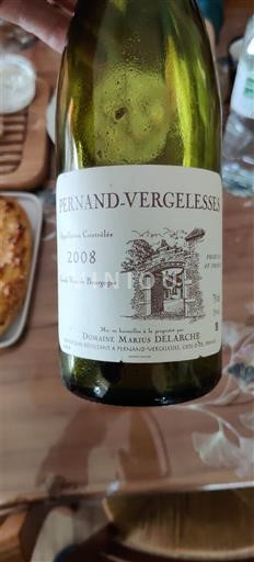 Burgundy Pernand-Vergelesses Domaine Maruis Delarche 2008