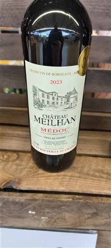 Vinuri Rouge sec Vieilles Vignes Château Meilhan 2023 Franța Bordeaux Médoc AOC