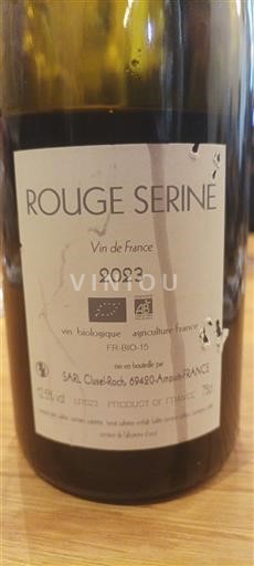 Thung lũng Rhône Không được chỉ định Clusel-Roch Rouge Seriné 2023