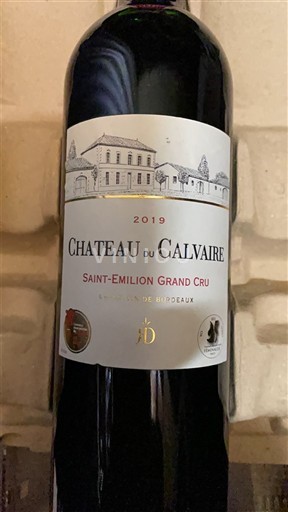 Bordeaux Saint-Émilion Grand Cru Grand Cru Château Calvaire 2019